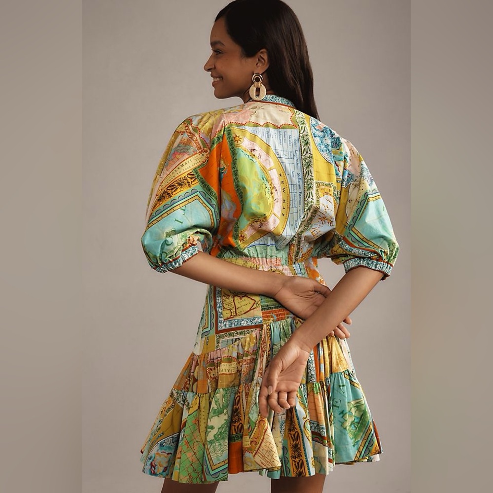 Alemais Multicolor Printed Dress - Picture 2 of 7